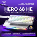 HERO 68HE Magnetic Switch Keyboard Rapid Trigger 8K Return Esports Gamer Keyboard RGB Wired Gaming Keyboard