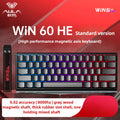 Aula Win60He Magnetic Switch Keyboard Wired Win 60 HE Mechanical Keyboard Esports Gamer Win68 Keyboards Custom Win60 He Gifts